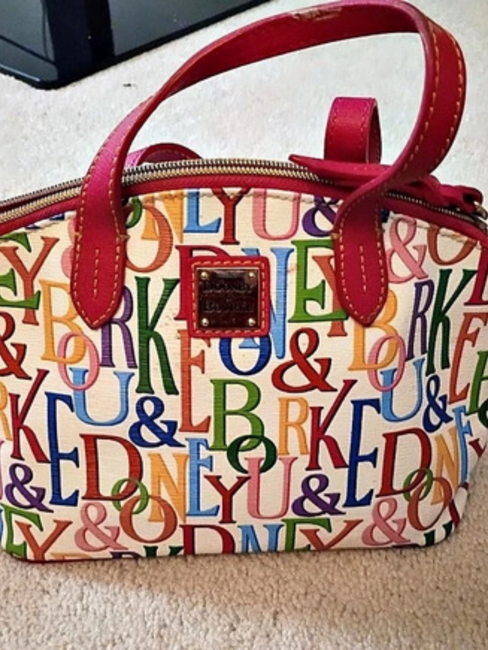 Dooney & Bourke Doodle II Coated Cotton Domed Satchel Domed Satchel Multicolor &